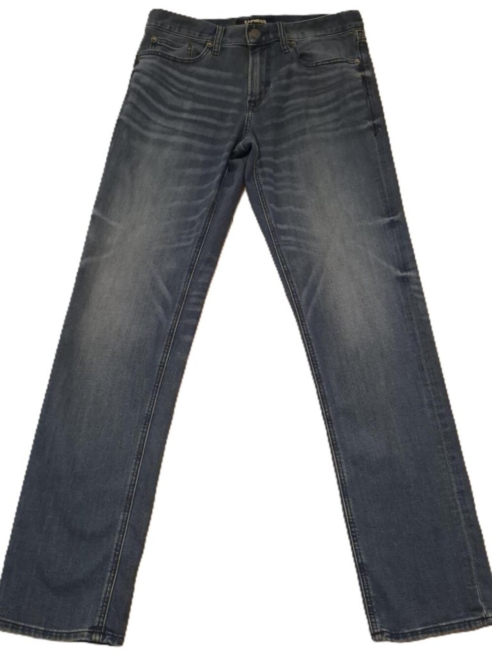 Express  Classic Straight Jeans Men' 31x34 Blue Dark Wash